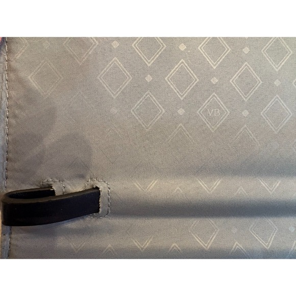 Vera‎ Bradley Handbag Built in Wallet Mod Paisley Blue Floral - Picture 5 of 7